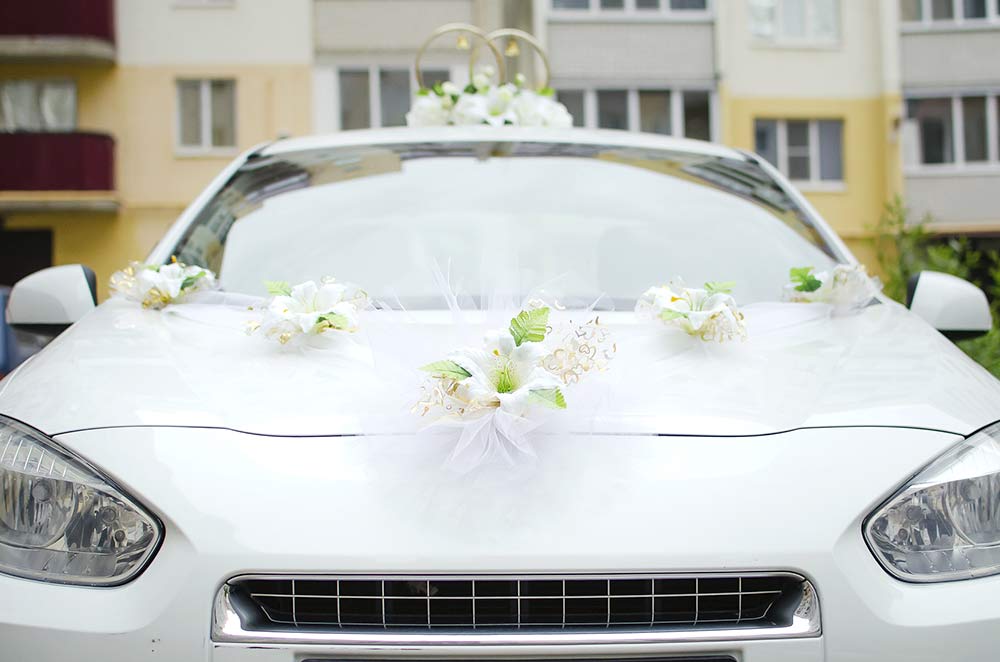 Décoration de voiture de mariage : le guide étape par étape - Le blog de